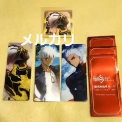 エミヤ オルタ 水着 最終再臨展 編成画面風カード FGO ステッカー 入場特典