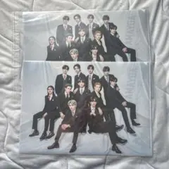 INI クリアファイル 洋服の青山 2枚セット