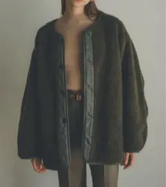 CLANE リバーシブルボアジャケット