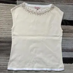 本日のみTOCCA トッカ　カットソー　Ｔシャツ フレンチ　ベージュ　パール