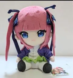 五等分の花嫁　中野二乃　オリジナルぬいぐるみ
