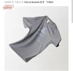 City to Summit グレー Tシャツ Sサイズ