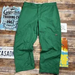 メキシコ製　40×30 Dickies ダブルニー　ワークパンツ　レアカラー