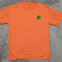 オレンジ色 Tシャツ Xgirl