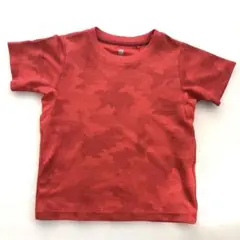 UNIQLO メッシュ Tシャツ 110 レッド　ドライ　赤　子ども　スポーツ