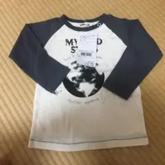 90【タグ付き未使用】ボブソン 宇宙 長袖カットソー