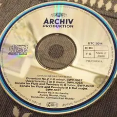 クラシックCD ヨハン・セバスチャン・バッハ