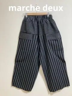 marche deux ストライプ カジュアルパンツ サイズ40