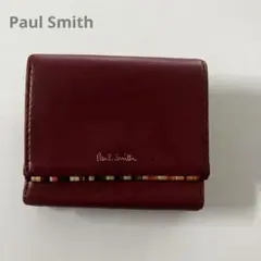 Paul Smith ピンク 三つ折り財布
