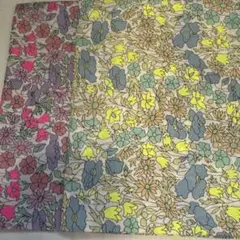 リバティ タナローン ネオンカラー Poppy&Daisy 108×30