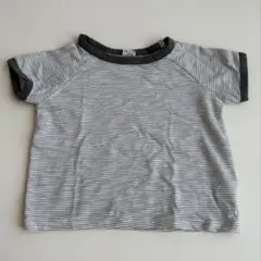【新品未使用】nunubiel 25ss ボーダー 半袖Tシャツ 80size