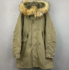 AVIREX アヴィレックス M65 モッズコート ファー/ライナー付き カーキ