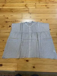 うちのはち様 美品amberet 水玉模様 ノースリーブシャツ