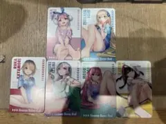 ヘブンバーンズレッド キャラクターカード 秋葉原アトレ 6種 コンプ + 3枚