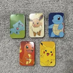 ポケモン キャラクター缶 ５個セット