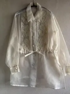 Karl Lagerfeld オーガンジー・ブラウス