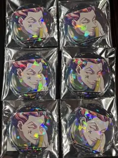 ハンターハンター　ヒソカ　ホログラム　缶バッジ　セット