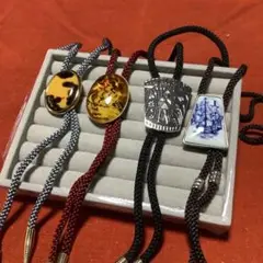 メンズアンティークループタイ4点セット