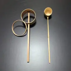 柄杓(ひしゃく) 炉用・風炉用品 竹製 水濃し柄杓 檜製 水屋用品 茶道具