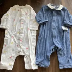 ロンパース2点セット　　UNIQLO エアリズム