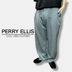 ★状態良好◎PERRY ELLIS ピンストライプ ワイドパンツ SL1-809