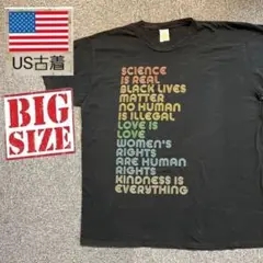 【在庫整理品】フロントデカプリブラックTシャツゆるダボ　即購入OK！