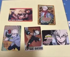 僕のヒーローアカデミア　爆豪勝己　カード　セット