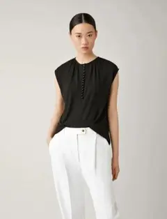 新品　JOSEPH　button trim tank top　Ｌ