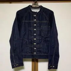 極美品si-si-si comfort スタンドカラー デニムジャケット 36