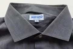 KENZO グレー ドレスシャツ サイズ4