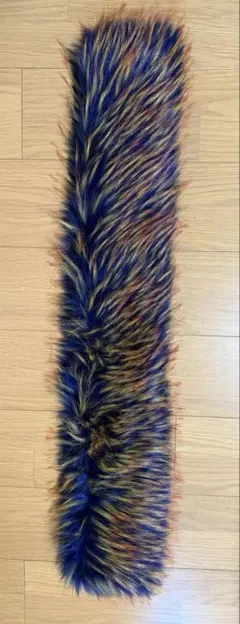 ファーマフラー　青