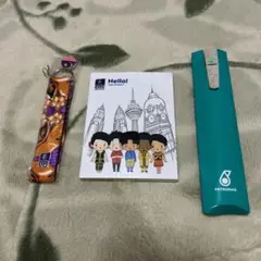 大阪関西万博　マレーシアパビリオン　ボールペン 付箋　ストラップ