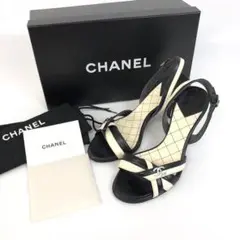 CHANEL シャネル ヒール サンダル ココマーク 靴 レディース ブランド
