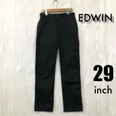【美品】 EDWIN スキニージーンズ M相当(29インチ)ブラック