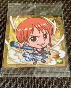ワンピース大海賊シールウエハースLOG.4 ナミ　SR 新品未開封