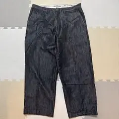 nexusvii デニム スラックス サイズ48(L) 黒 ジーンズ ネクサス7