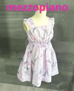 美品 メゾピアノ アイスクリーム ワンピース ノースリーブ 100cm