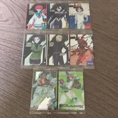 ガンダム　ジークアクス　ウエハース　カード　8枚