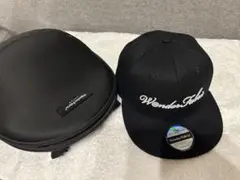WonderFabric ブラックキャップ ケース付き