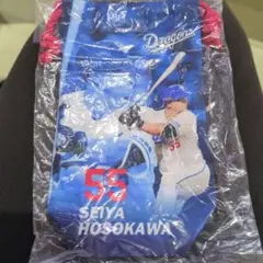 中日ドラゴンズ 細川成也 縦長きんちゃく