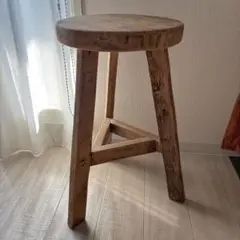 ANTRY Rustic Wood スツール (希少)