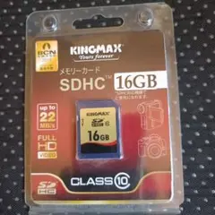 KINGMAX SDHC 16GB メモリーカード CLASS 10