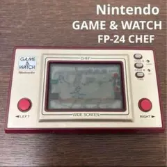 シェフ　任天堂　ゲームウォッチ 第12作】 FP-24 シェフ - どこでもGAME&WATCH ～ゲームウオッチ
