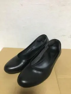OFFICE SUPPORT オフィスサポート　黒パンプス21.5cm EEE