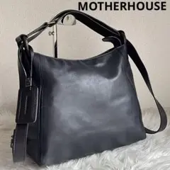 ✨美品✨ MOTHERHOUSE リュック ヨゾラ レザー ネイビー