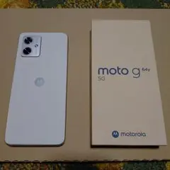 モトローラ moto g64y 5G ワイモバイル版 ホワイト 美品