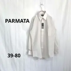 フェルマータ ▶ ワイシャツ サイズ39-80 アイボリー 綿混 オフィス