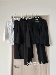 ブラックスーツ・ブラウス・ドレスセット