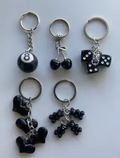 ストリート系　キーホルダー　6個セット