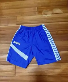 arena アリーナ ハーフパンツ 青 Lサイズ